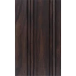 بديل خشب مضلع صيني بني خارجي