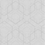 ورق جدران مودرن كوري رمادي فاتح