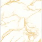 ورق جدران رخامي كوري أوف وايت مع عروق ذهبية