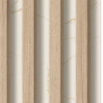 ورق جدران مقلم كوري بيج بني