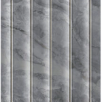 ورق جدران مقلم كوري رمادي وبيج