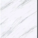 بديل رخام لامع ابيض مع عروق رمادي