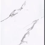 بديل رخام لامع ابيض مع عروق بني