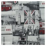 ورق جدران مطبوع معالم انجلترا كوري