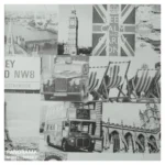 ورق جدران مطبوع مدن انجلترا كوري