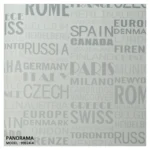 ورق جدران كوري تشكيلة كتابة حروف رمادي