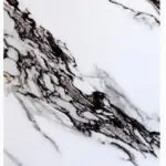 بديل رخام ابيض بعروق بني محروق