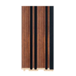 بديل خشب مضلع بني عسلي فواصل اسود