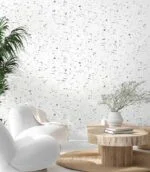 ⁦ورق جدران نقشات ابيض⁩ - الصورة ⁦2⁩