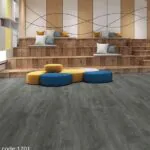 باركيه صيني ضد الماء SPC رمادي