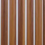 بديل خشب مضلع صيني بني فواصل ابيض