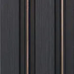 بديل خشب مضلع صيني رمادي غامق فواصل ذهبي