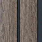 بديل خشب مضلع صيني خشبي شاحب فواصل اسود