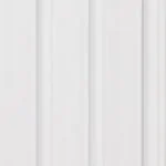 بديل خشب مضلع ابيض ناصع