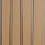 بديل خشب خارجي مضلع بيج خشبي فاتح