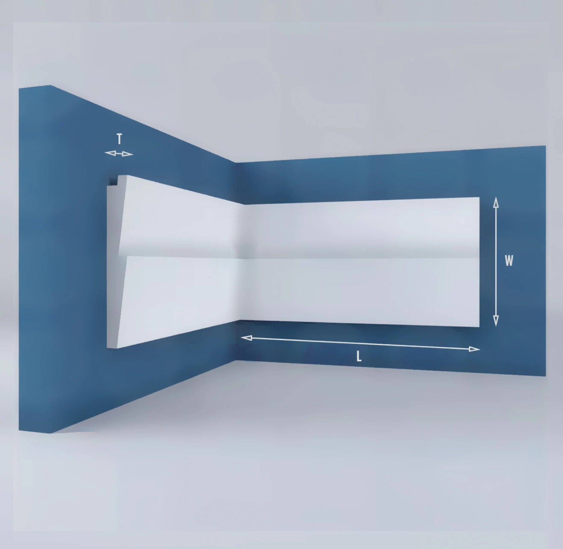 1054 نعله فوم حجري خارجي مقاس 26 سم - الصورة 1