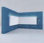 ⁦نعله فوم حجري خارجي مقاس 20.5 سم⁩ - الصورة ⁦2⁩