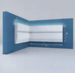 ⁦نعله فوم حجري خارجي مقاس 28 سم⁩ - الصورة ⁦2⁩