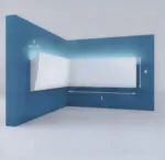 ⁦نعله فوم حجري خارجي مقاس 20.5 سم⁩ - الصورة ⁦2⁩