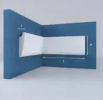 نعله فوم حجري خارجي مقاس 20.5 سم