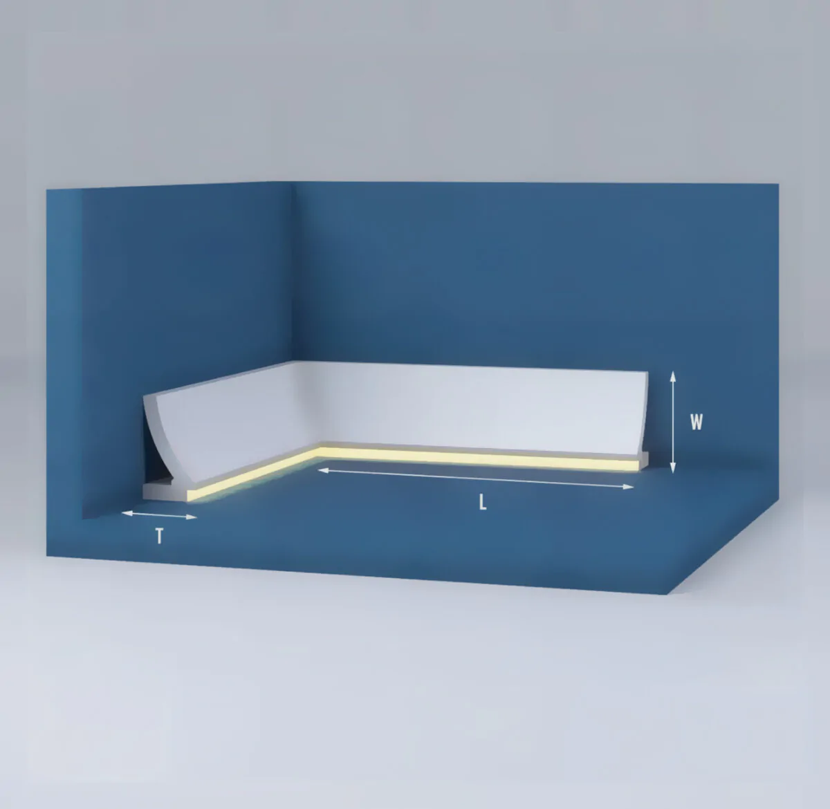 ⁦نعله فوم حجري خارجي مقاس 15 سم⁩ - الصورة ⁦2⁩