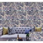 بديل الطوب رمادي بنفسجي