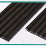 بديل خشب مضلع خشبي محروق