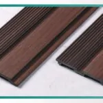 بديل خشب مضلع صيني بني محمر