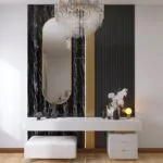 ⁦بديل رخام اسود مع عروق ابيض⁩ - الصورة ⁦2⁩