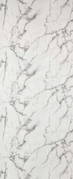 بديل رخام لامع ابيض عروق رمادي