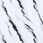 بديل رخام لامع ابيض عروق اسود