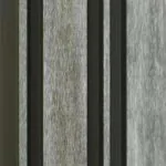 بديل خشب مضلع صيني قراي تون فواصل اسود