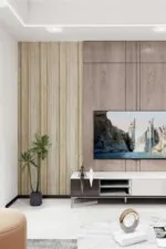 ⁦بديل خشب مضلع صيني بيج مدرج خشابي⁩ - الصورة ⁦2⁩