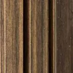 بديل خشب مضلع بني خشبي شاحب محروق