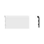 نعله ابيض فايبر سيراميك مقاس 12.4 سم