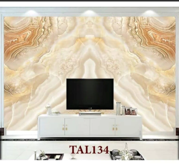 بديل رخام ( اوبن بوك 3d ) بيج بعروق ذهبي
