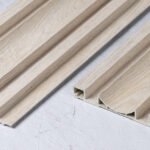 بديل خشب مضلع بيج