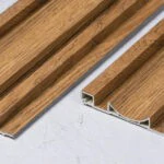 بديل خشب مضلع بني رملي