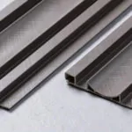 بديل خشب مضلع صيني بني غامق