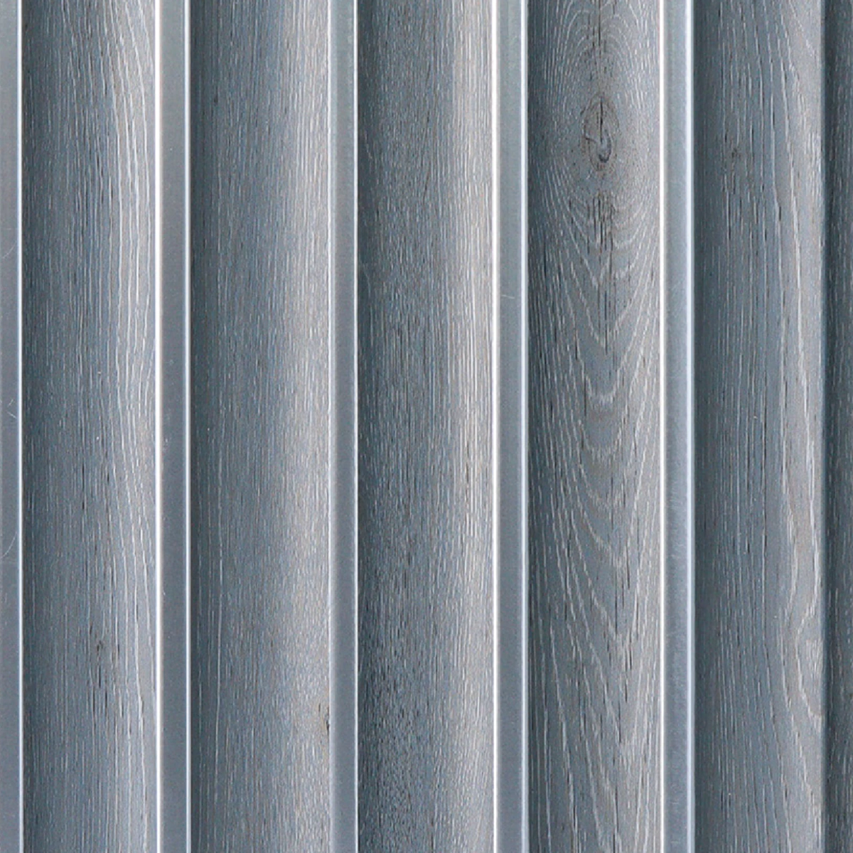 ⁦بديل خشب مضلع صيني رمادي ضباب سويسرا⁩ - الصورة ⁦2⁩