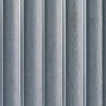 ⁦بديل خشب مضلع صيني رمادي ضباب سويسرا⁩ - الصورة ⁦2⁩