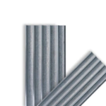 بديل خشب مضلع صيني رمادي ضباب سويسرا