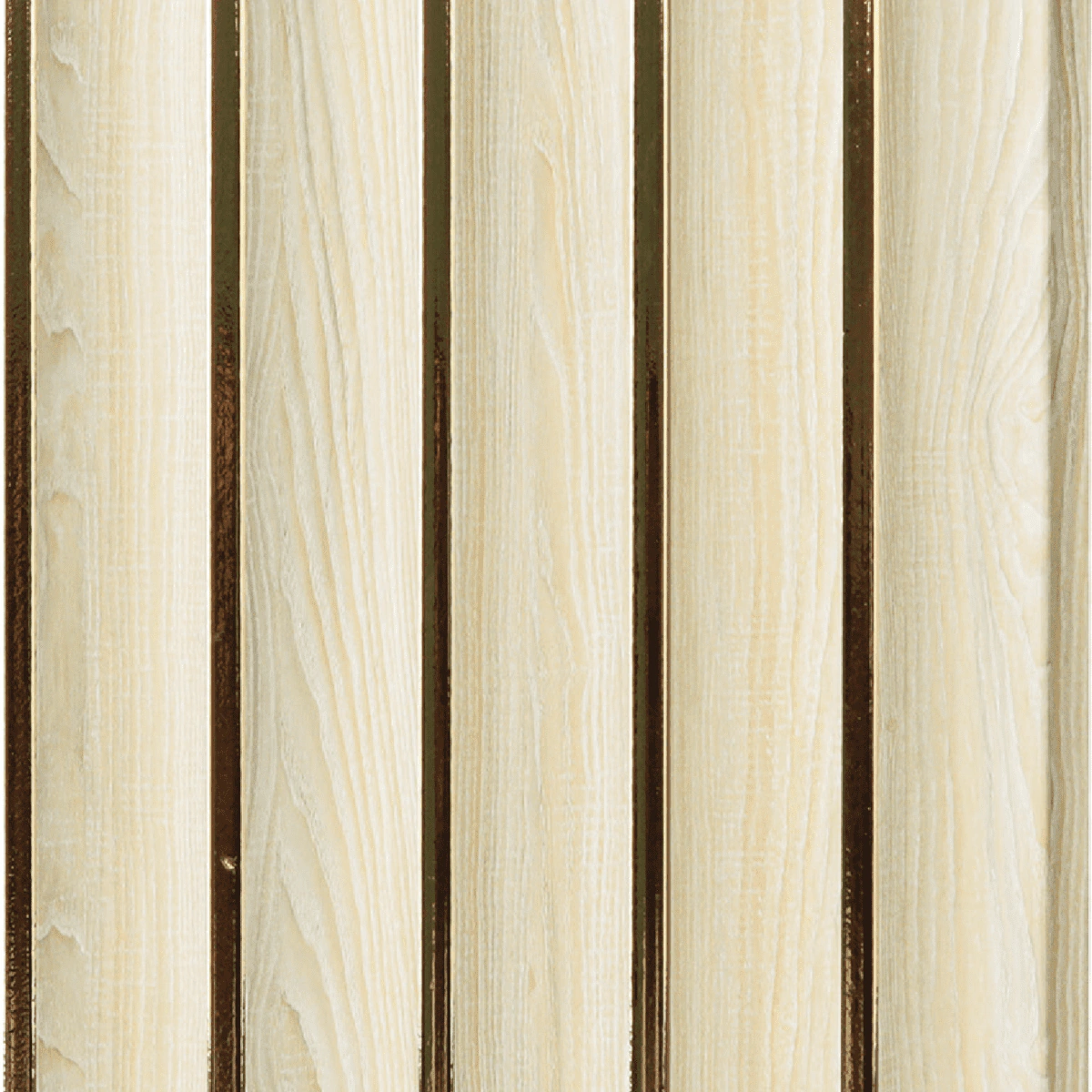 ⁦بديل خشب مضلع صيني بيج فواصل ذهبي⁩ - الصورة ⁦2⁩