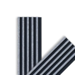 بديل خشب مضلع صيني رمادي رخامي فواصل اسود