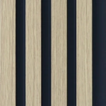 ⁦بديل خشب مضلع صيني جونتي فواصل اسود⁩ - الصورة ⁦2⁩