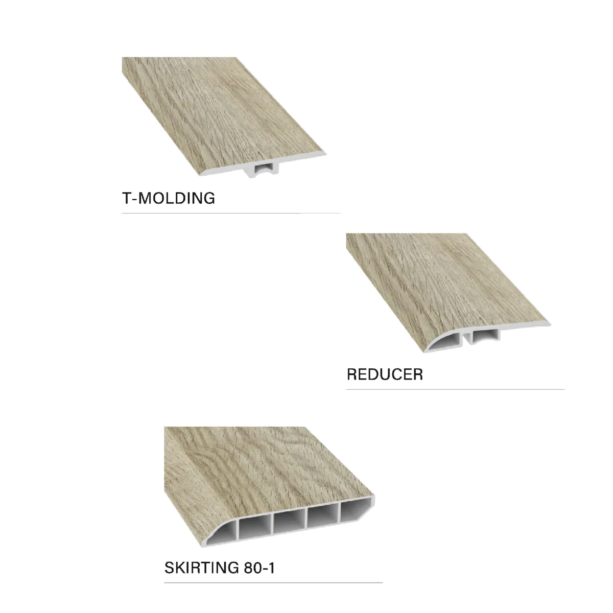 ⁦باركية صيني SPC بني 5 ملم⁩ - الصورة ⁦2⁩