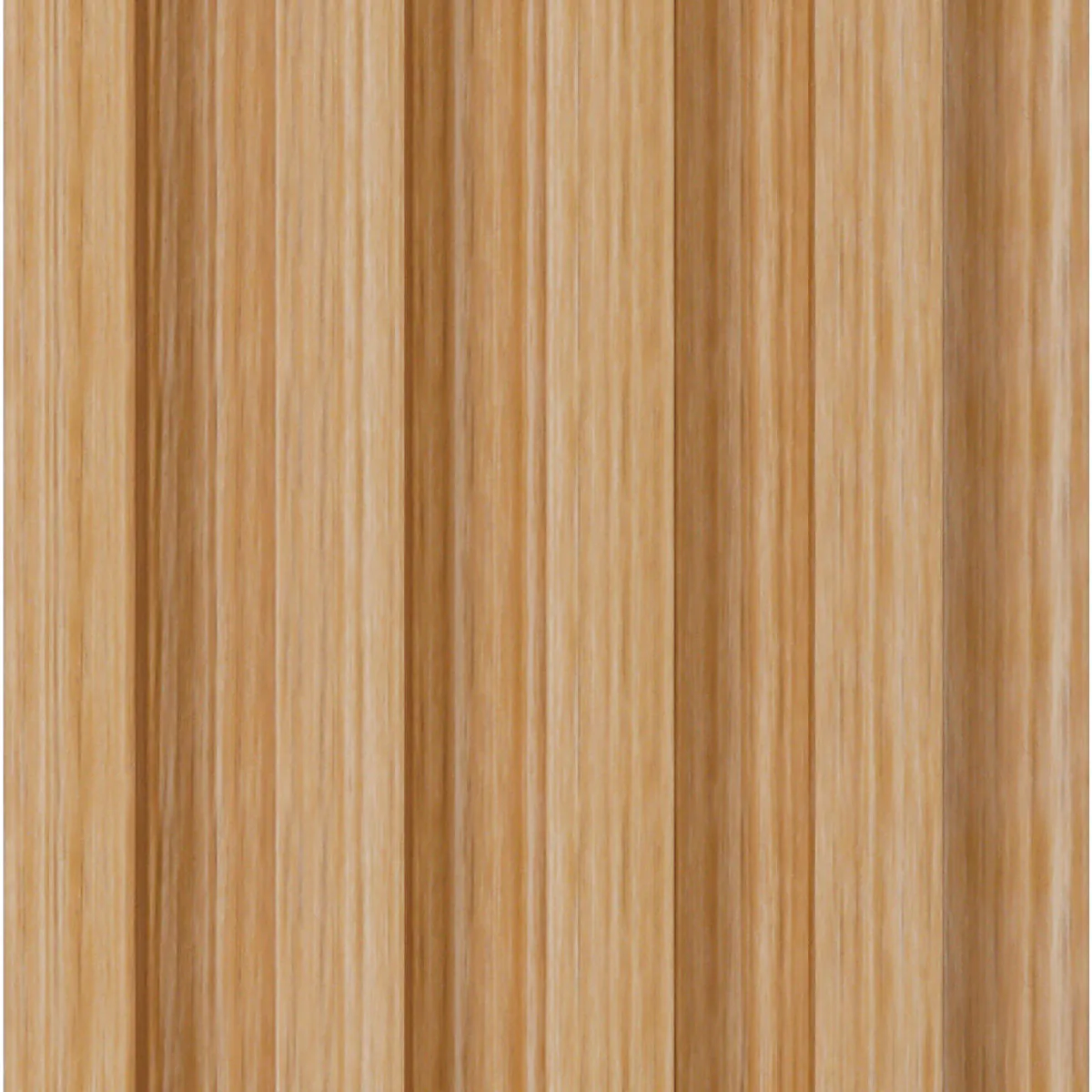 ⁦بديل خشب مضلع صيني بني⁩ - الصورة ⁦2⁩