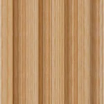 ⁦بديل خشب مضلع صيني بني⁩ - الصورة ⁦2⁩