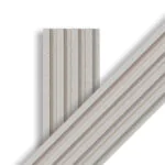 بديل خشب مضلع صيني رمادي فاتح