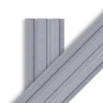 بديل خشب مضلع صيني رمادي غامق